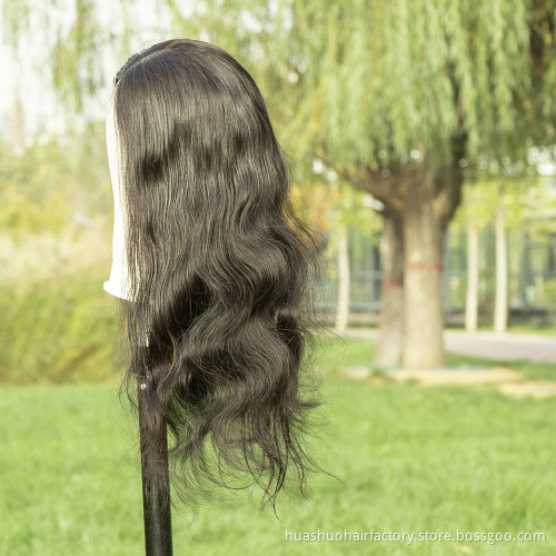 10A Body Wave Lace Front Human Hair Wigs For Women 150% 180% 210% Density 4*4 Lace Silk Frontal Closure Wig